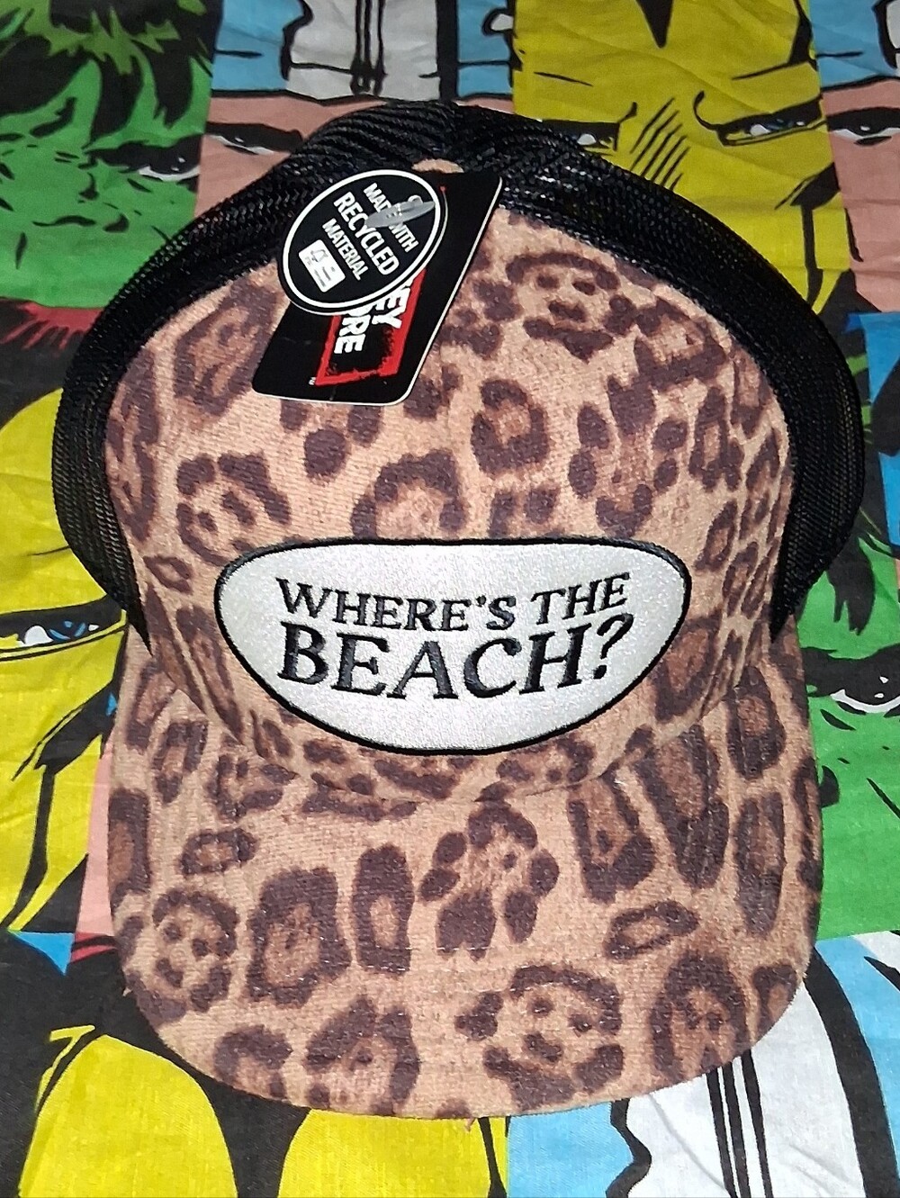 New Jersey Shore Wheres The Beach Trucker Hat Snooki MTV
